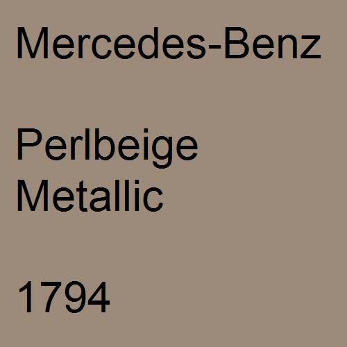 Mercedes-Benz, Perlbeige Metallic, 1794.